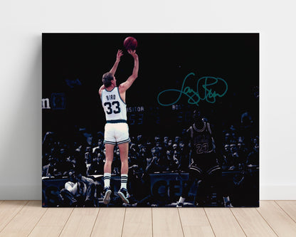 Larry Bird – Celtics Clutch Jumper - Basketball Wall Art