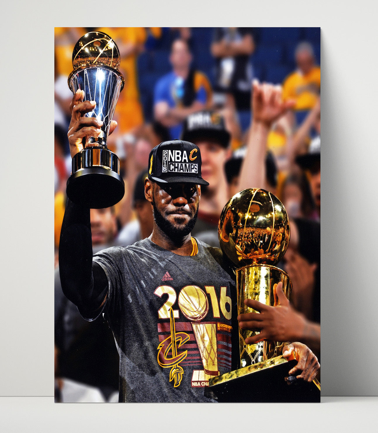 LeBron James – Cleveland Championship 2016 SI - Basketball Wall Art