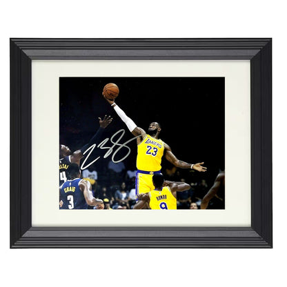 LeBron Lakers Opening Tip Elevation Basketball Wall Art 16x20 Unframed Print basketball wall art print