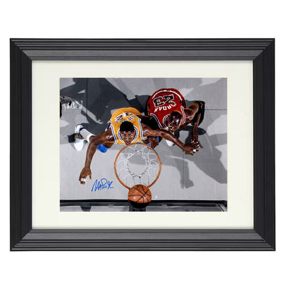 Magic Johnson Showtime Rebound Hustle Basketball Wall Art 16x20 Unframed Print basketball wall art print