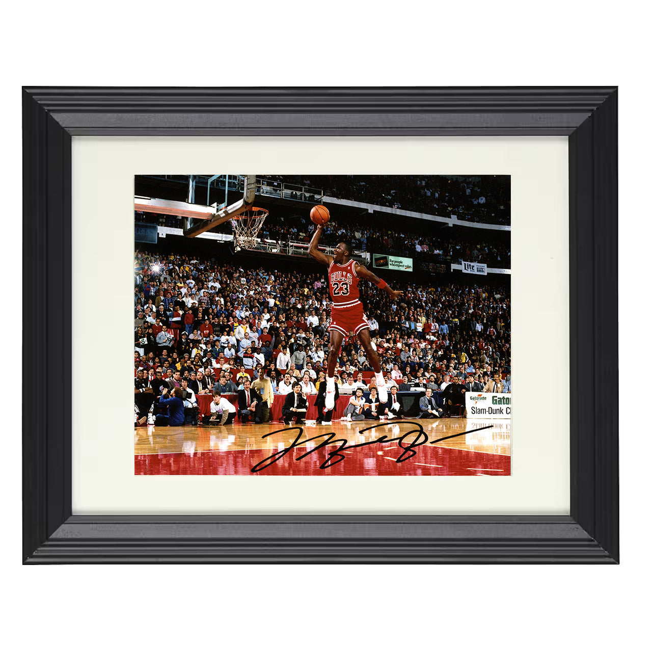 Michael Jordan - Bulls Slam Dunk Classic 8x10 framed basketball wall art