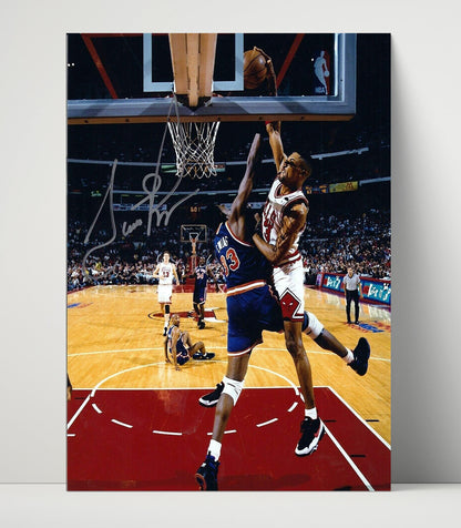 Scottie Pippen – Poster Dunk Over New York - Basketball Wall Art