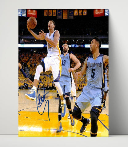 Stephen Curry – Warriors Finals Drive vs Memphis - Basketball Wall Art
