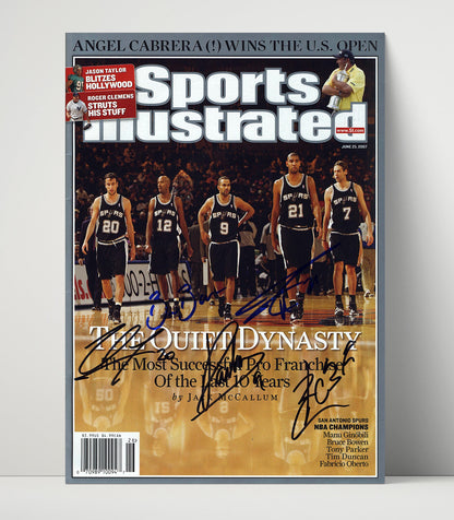 Tim Duncan – San Antonio Quiet Dynasty 2007 SI - Basketball Wall Art