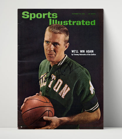 Tom Heinsohn – Boston Dynasty Guard 1964 SI - Basketball Wall Art