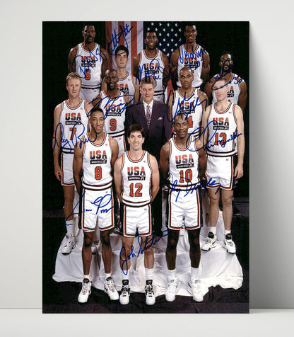 USA Dream Team – Barcelona Olympic Classic Image 1992 SI - Basketball Wall Art