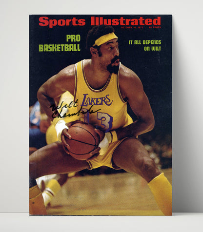 Wilt Chamberlain – Los Angeles It All Depends 1972 SI - Basketball Wall Art