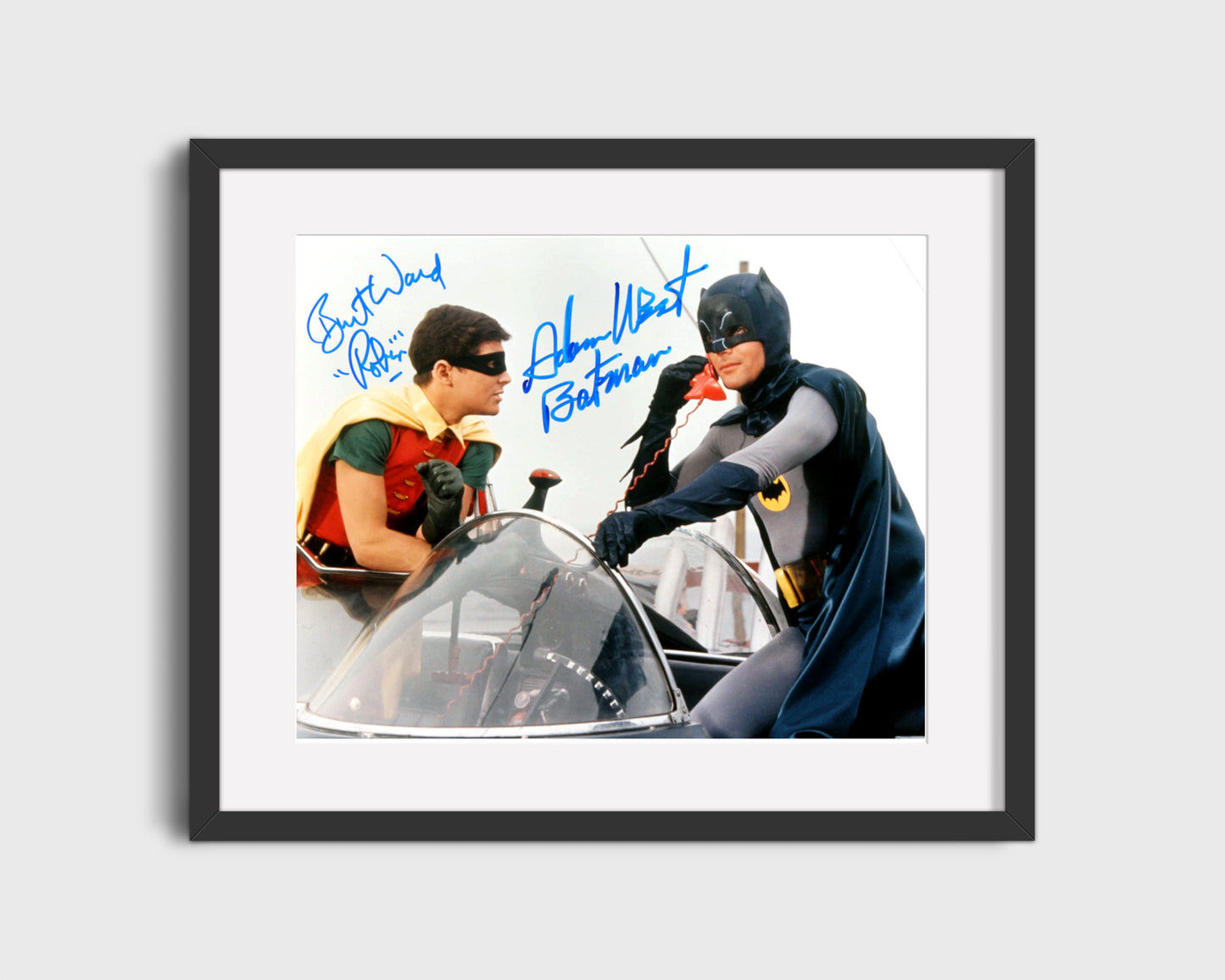 BatmanTV - Dynamic Duo - Autograph Print