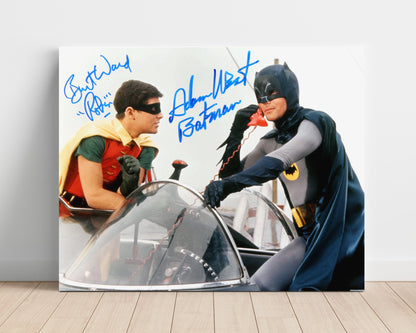 BatmanTV - Dynamic Duo - Autograph Print Unframed