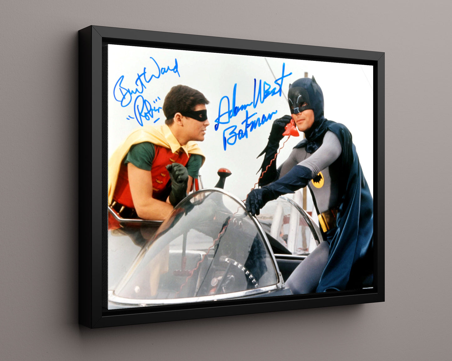 BatmanTV - Dynamic Duo - Autograph Print
