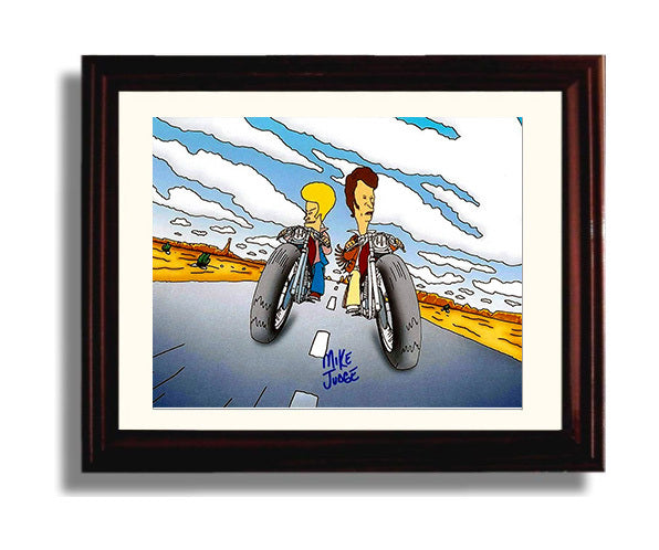 Beavis and Butthead - Desert Ride - Autograph Print