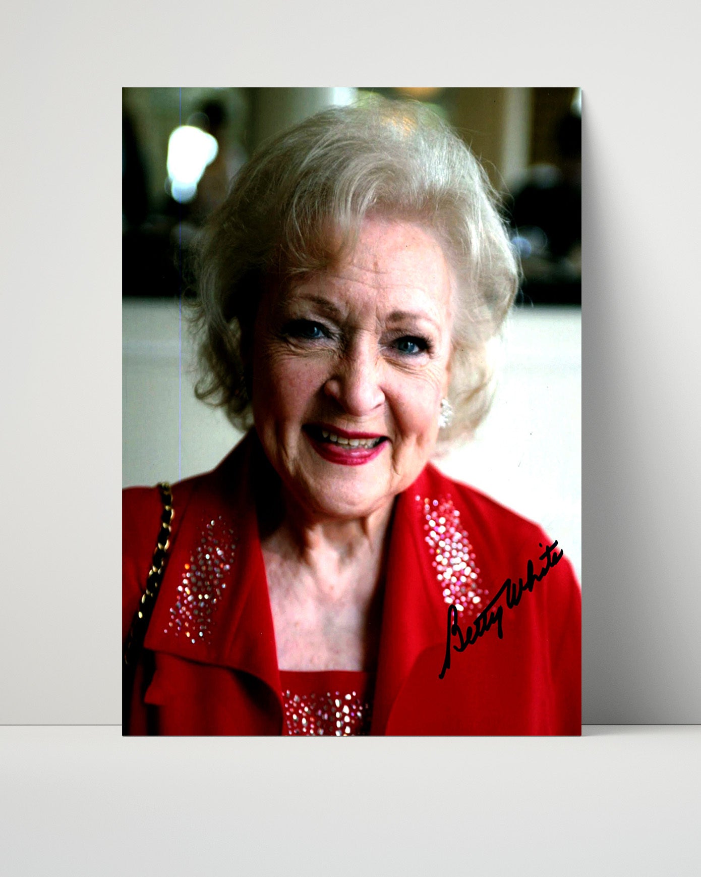 Betty White - Golden Age Icon - Autograph Print