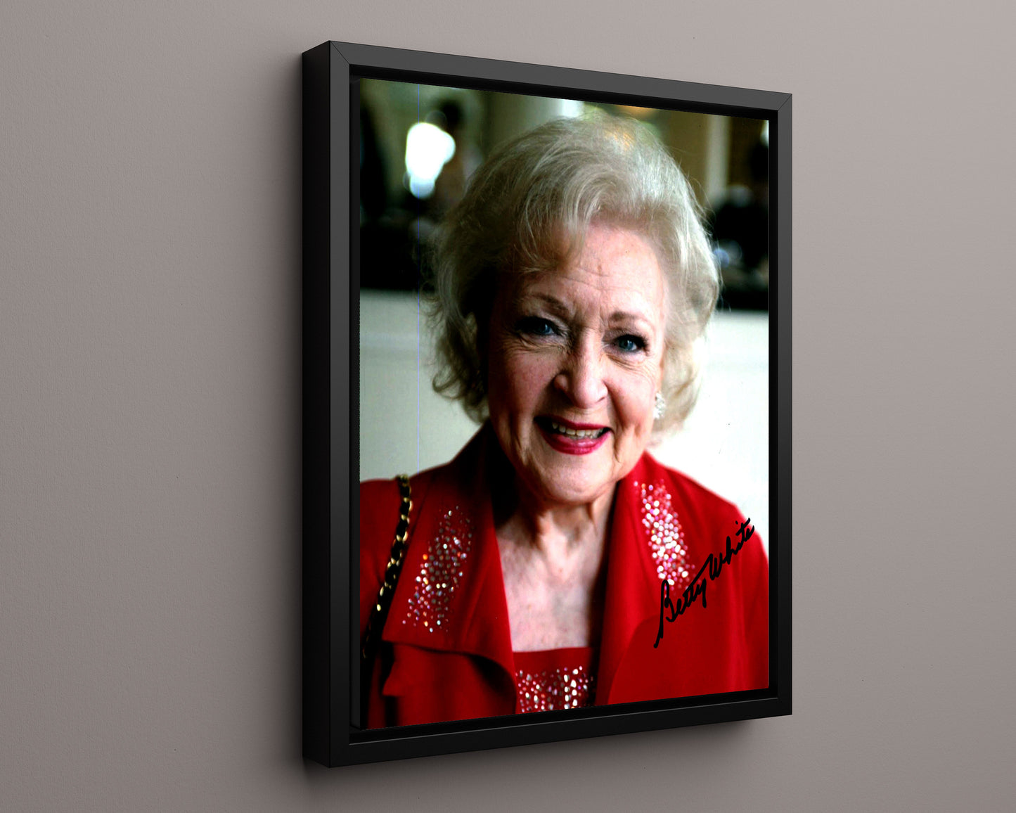 Betty White - Golden Age Icon - Autograph Print