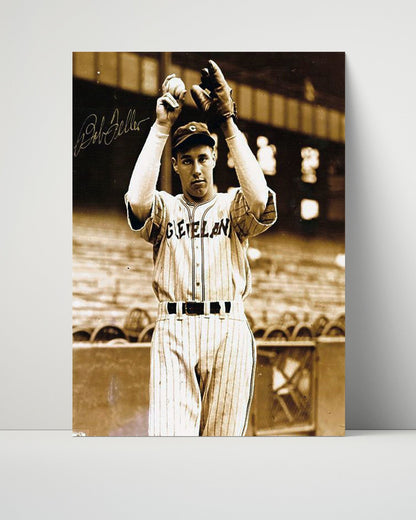Bobby Richardson Autograph Poster - Yankee Kneel & Glare - Eyes on 27