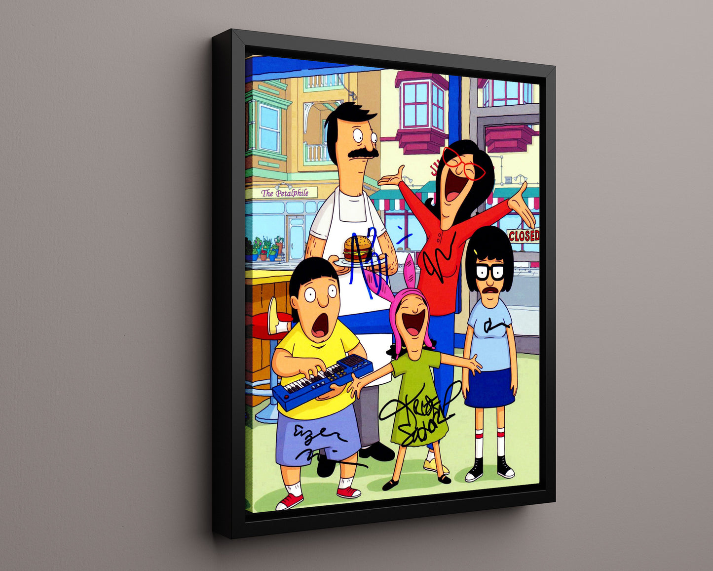 Bobs Burgers - Belcher Family - Autograph Print