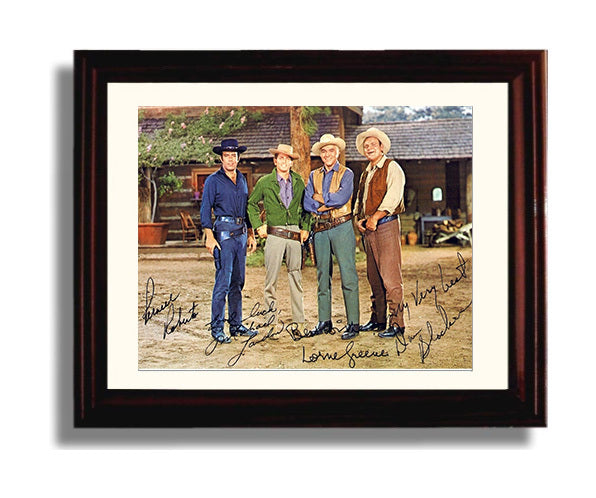 Bonanza - Western Legends - Autograph Print