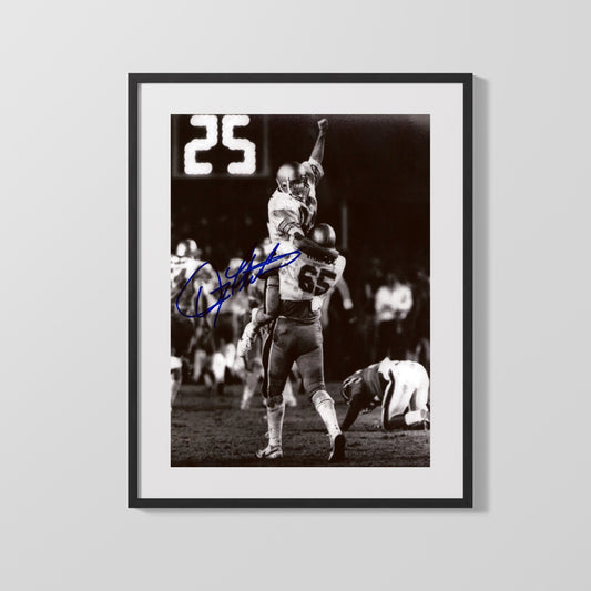 Boston College Autograph Print - Doug Flutie Miracle - Hail Flutie