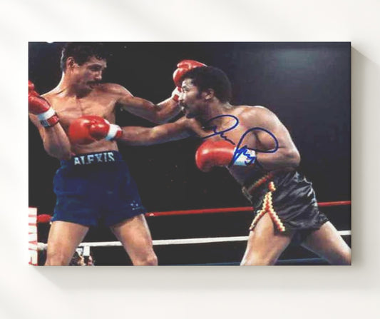 Aaron Pryor and Alexis Arguello Championship Showdown 16x20 Gallery Frame boxing wall art