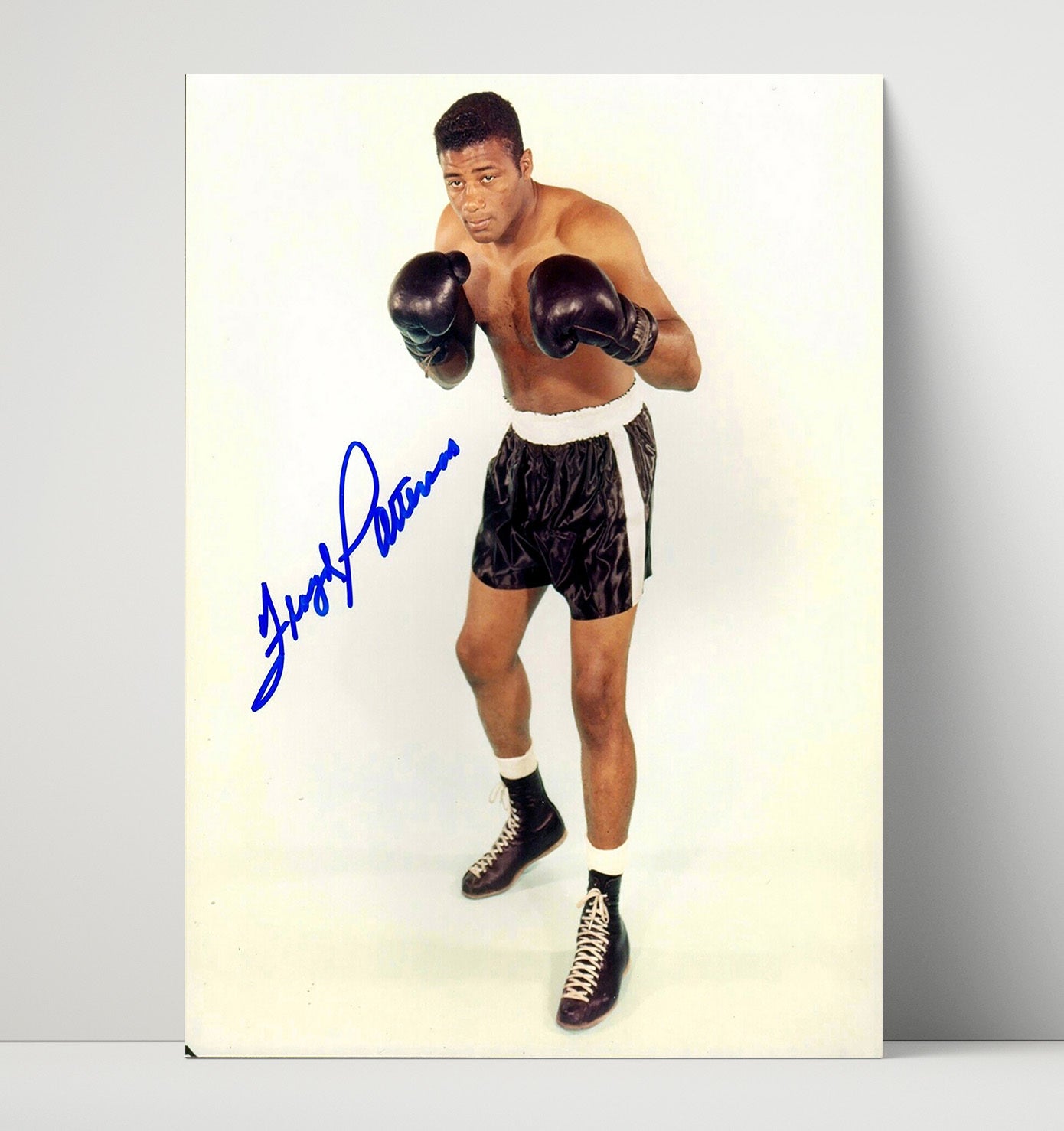 Floyd Patterson – Classic Fighting Stance unframed boxing poster print