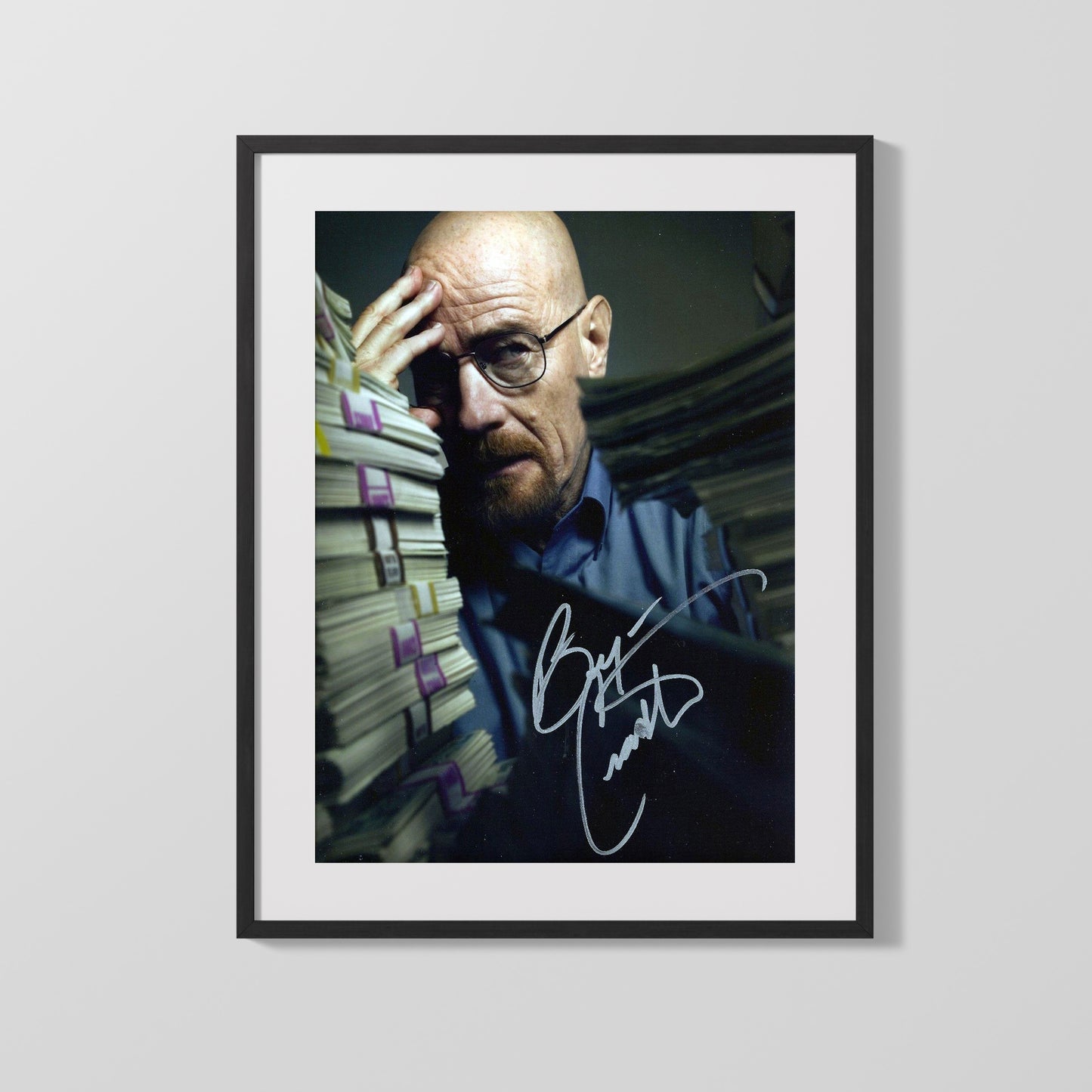 Bryan Cranston - Breaking Bad - Walter White Autograph Print