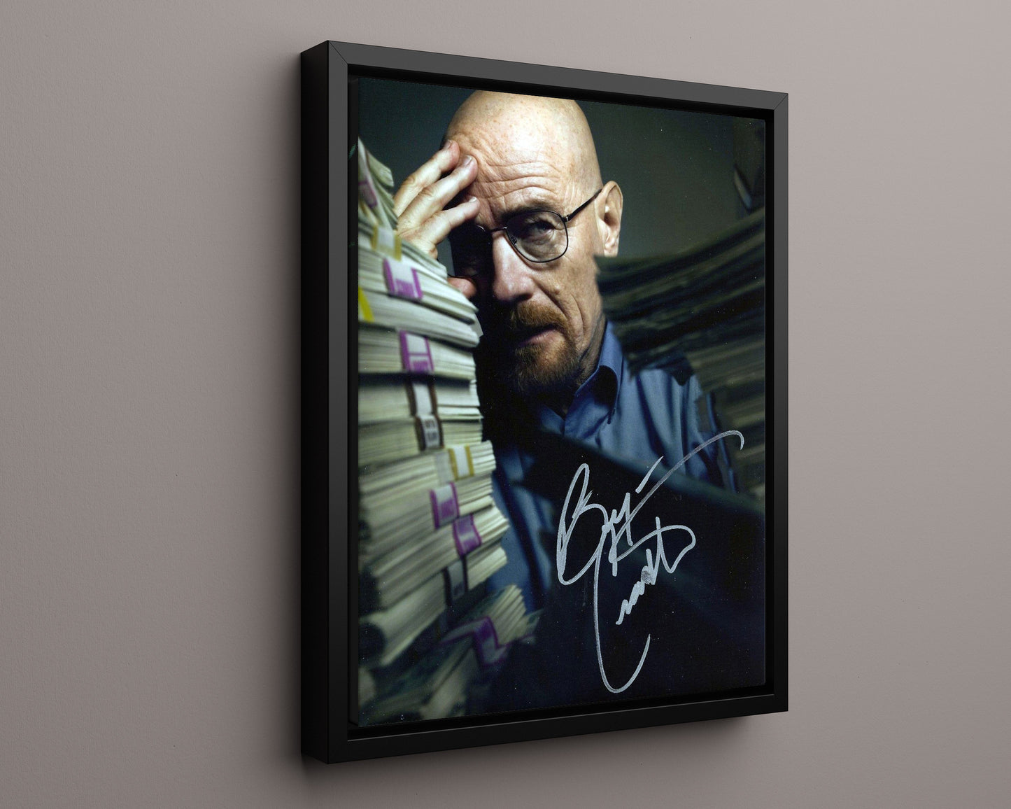 Bryan Cranston - Breaking Bad - Walter White Autograph Print