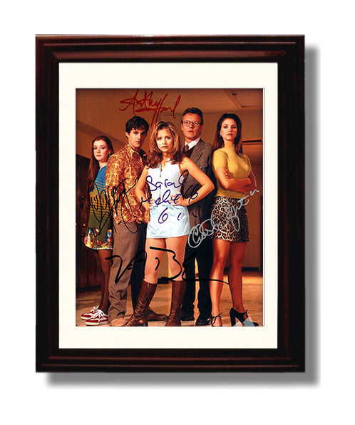 Buffy the Vampire Slayer - Cast Portrait - Autograph Print