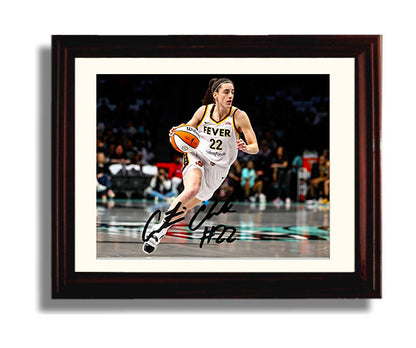 Caitlin Clark Autograph Print - Indiana Fever - Court Vision