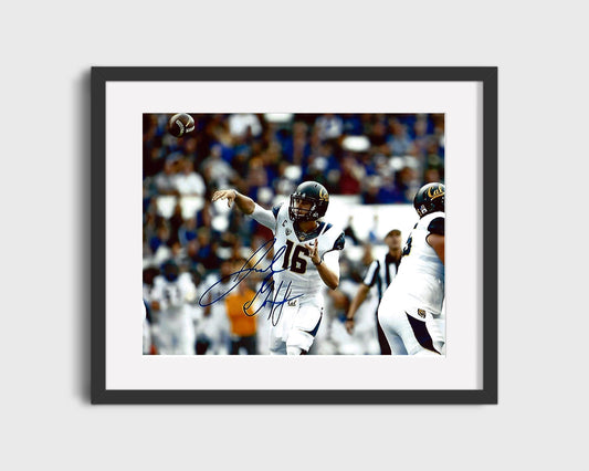 California Autograph Print - Jared Goff Golden Arm - Bear Bombs Away