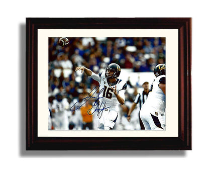 California Autograph Print - Jared Goff Golden Arm - Bear Bombs Away
