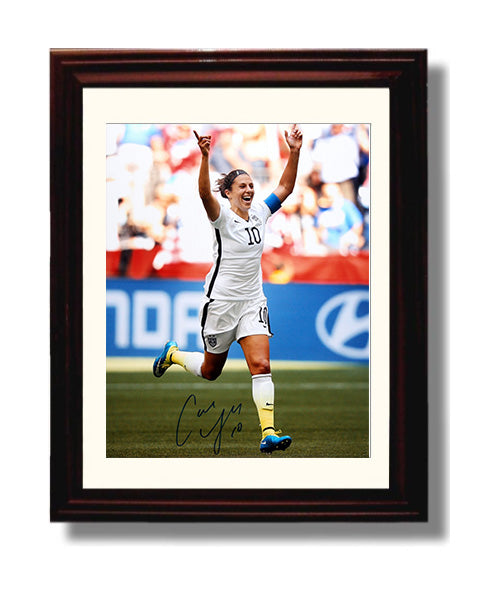 Carli Lloyd Autograph Print - Team USA - World Cup Celebration