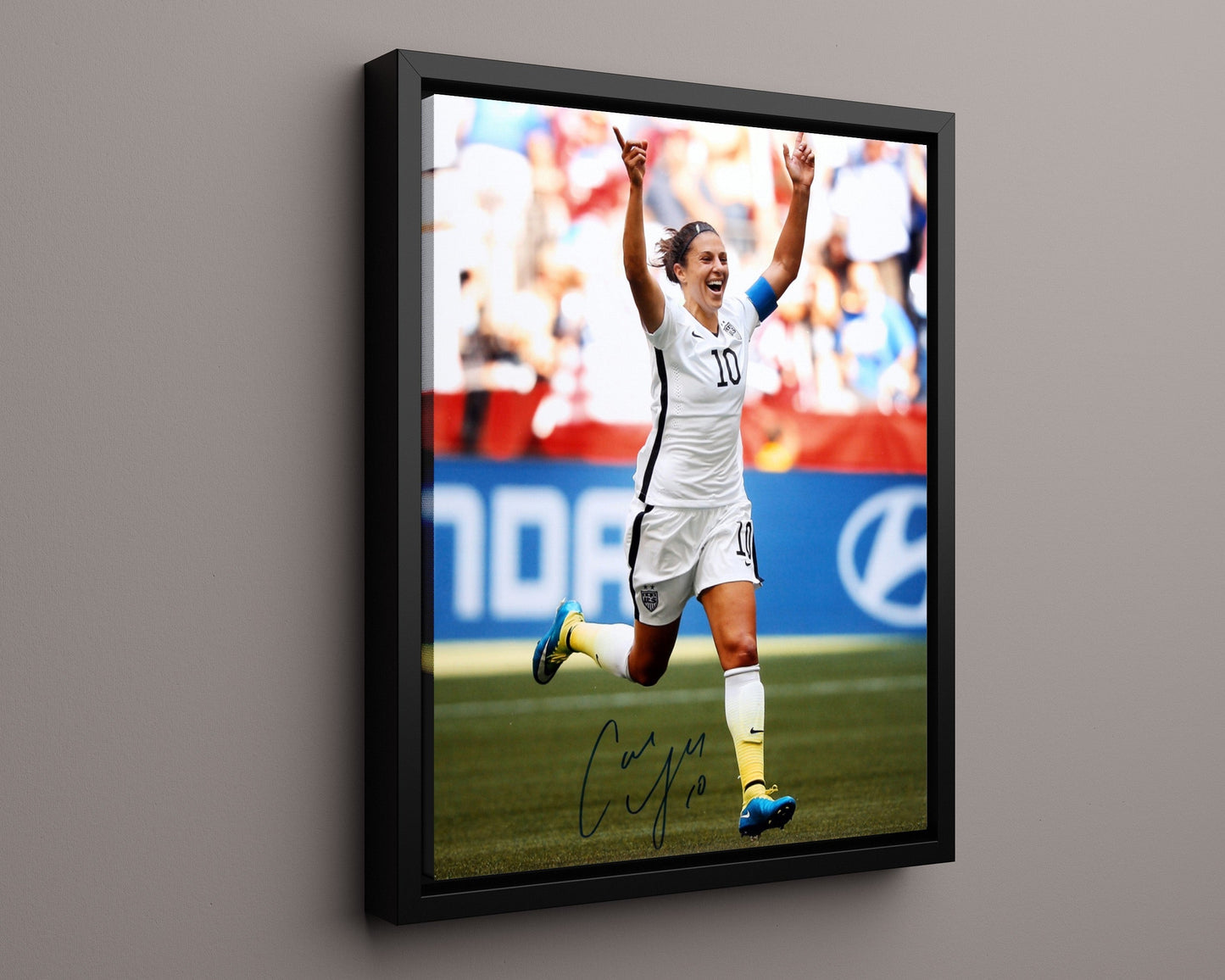 Carli Lloyd Autograph Print - Team USA - World Cup Celebration