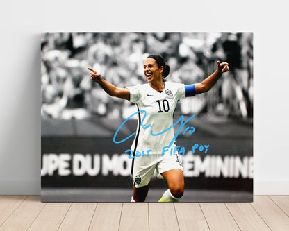 Carli Lloyd USA Unframed Autograph Print - Golden Point