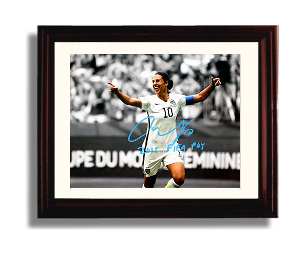 Carli Lloyd USA Autograph Print - Golden Point