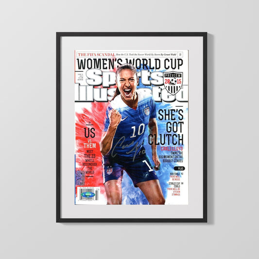 Carli Lloyd Autograph Print - Team USA - Shes Got Clutch Cover