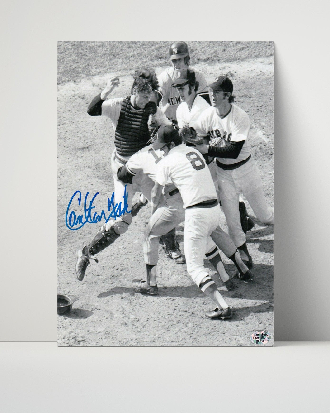Carl Yastrzemski Autograph Poster - Life Cover 1967 - Pennant Chase