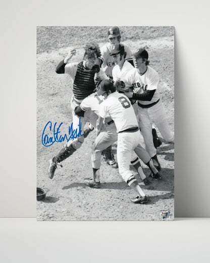 Carl Yastrzemski Autograph Poster - Life Cover 1967 - Pennant Chase