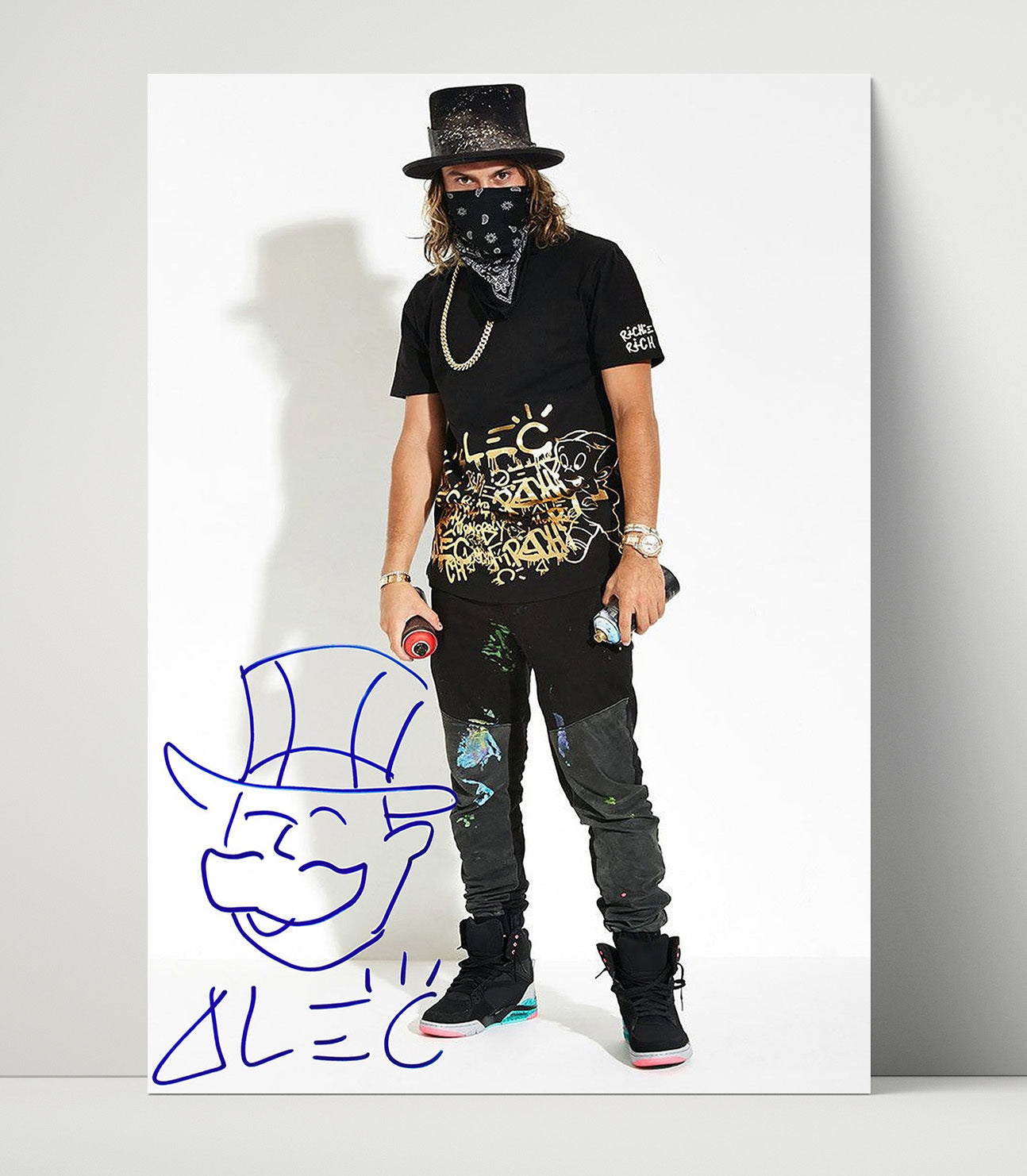 Alec Monopoly – Graffiti Tag Artist unframed semi-gloss poster print