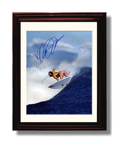 Carissa Moore World Champion Surfer Celebrity Wall Art 8x10 Beveled Frame celebrity wall art print