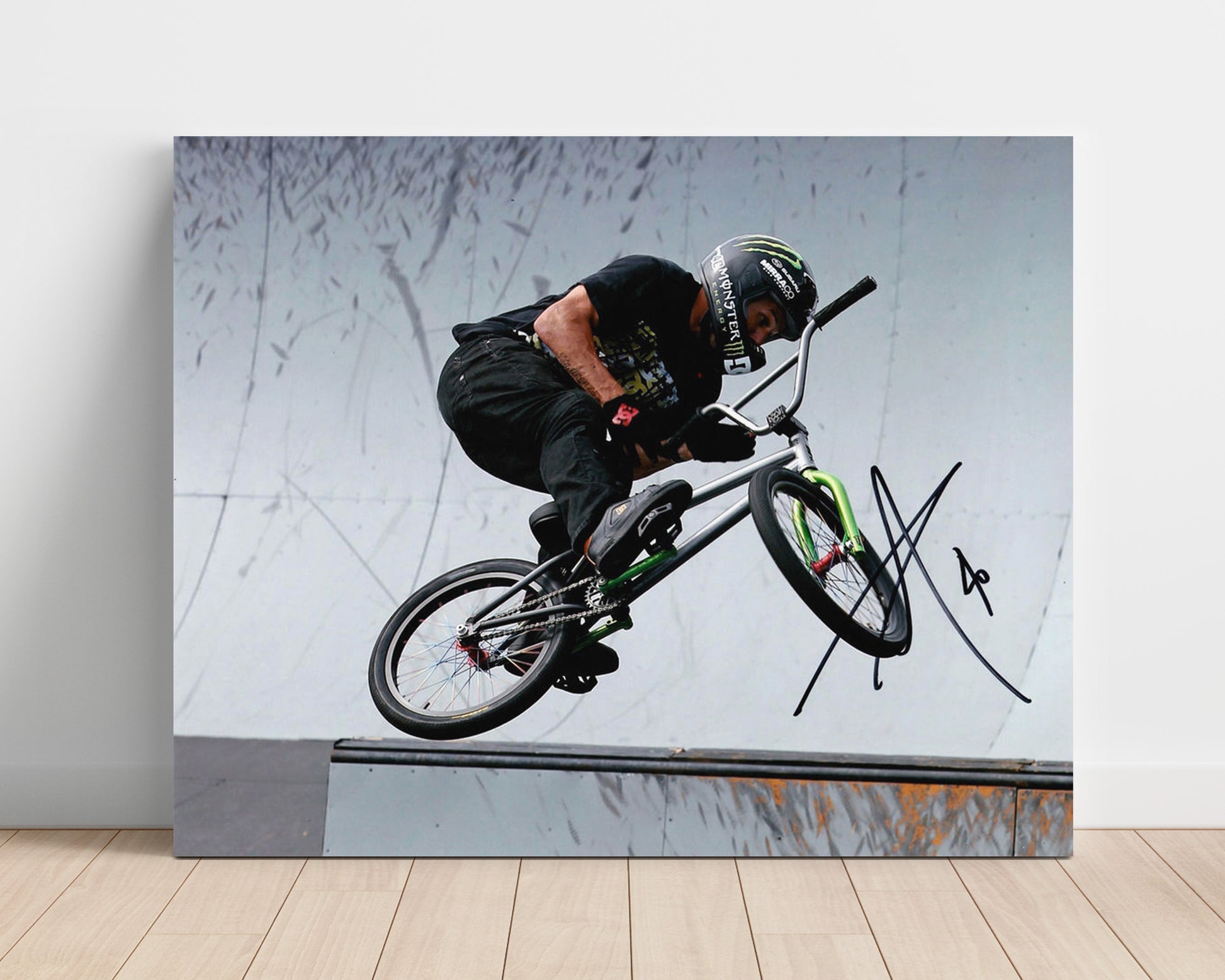 Dave Mirra – BMX Freestyle Ramp Air unframed semi-gloss poster print
