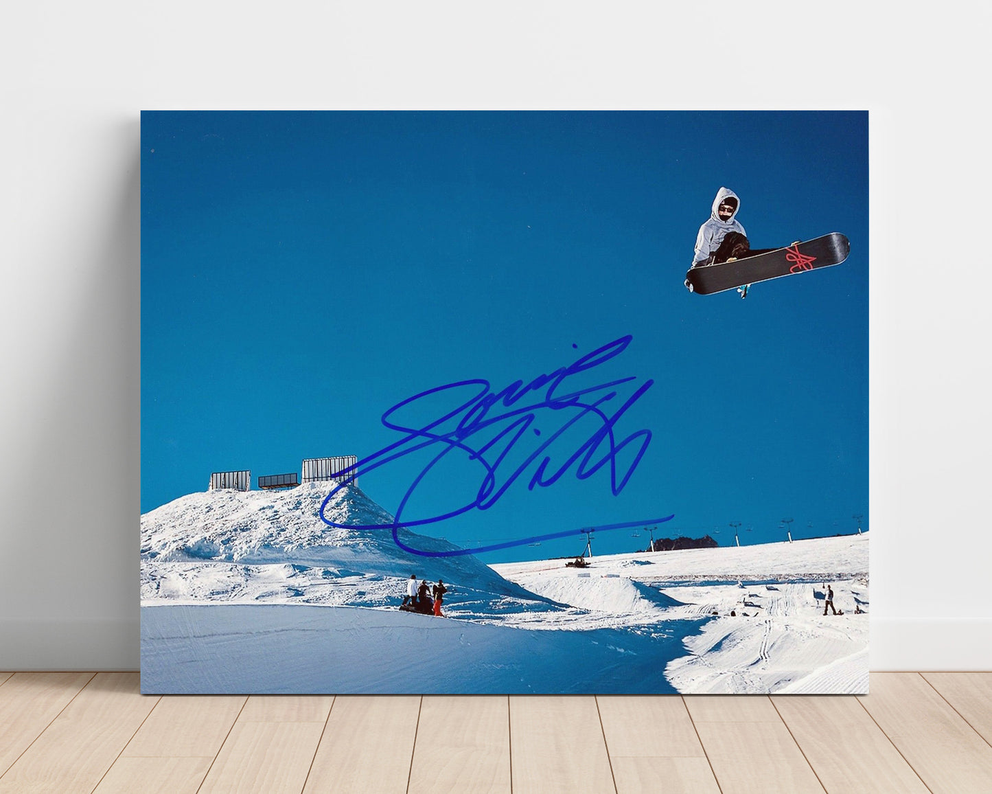Louie Vito – Snowboard Terrain Park Jump unframed semi-gloss poster print