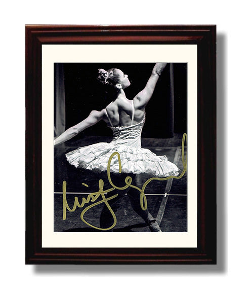 Misty Copeland Ballet Strength Portrait Celebrity Wall Art 8x10 Beveled Frame celebrity wall art print