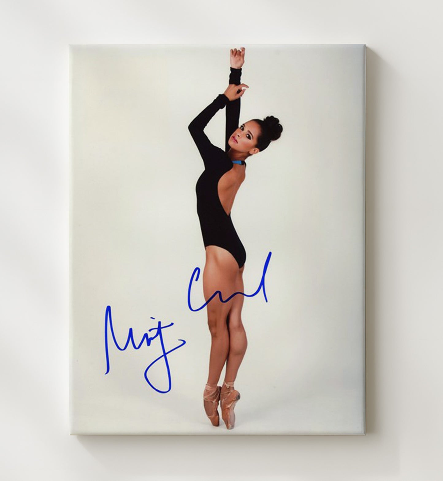 Misty Copeland Grace in Motion Ballet Portrait Celebrity Wall Art 20x24 Canvas celebrity wall art print