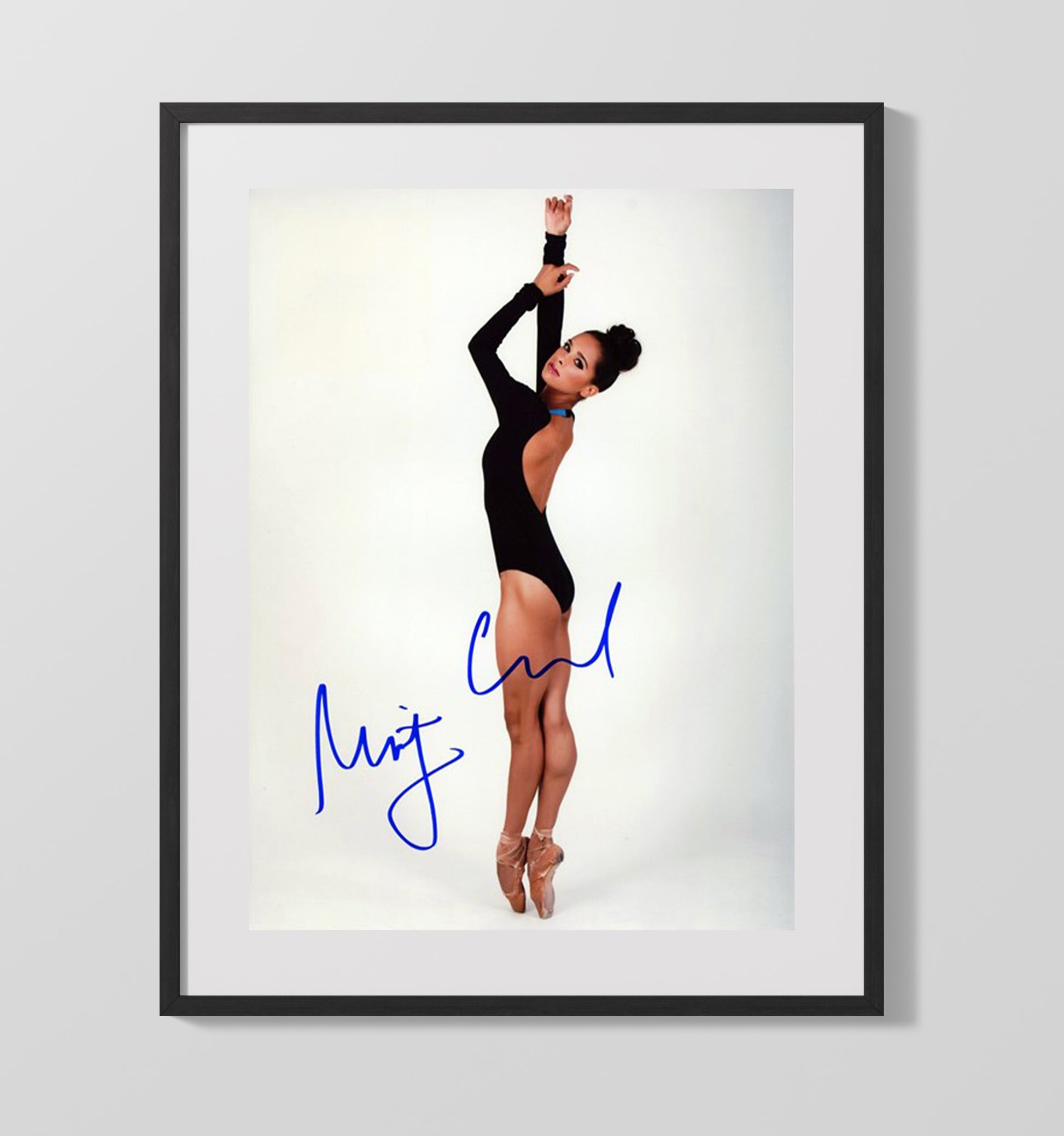 Misty Copeland Grace in Motion Ballet Portrait Celebrity Wall Art 16x20 Gallery Frame celebrity wall art print