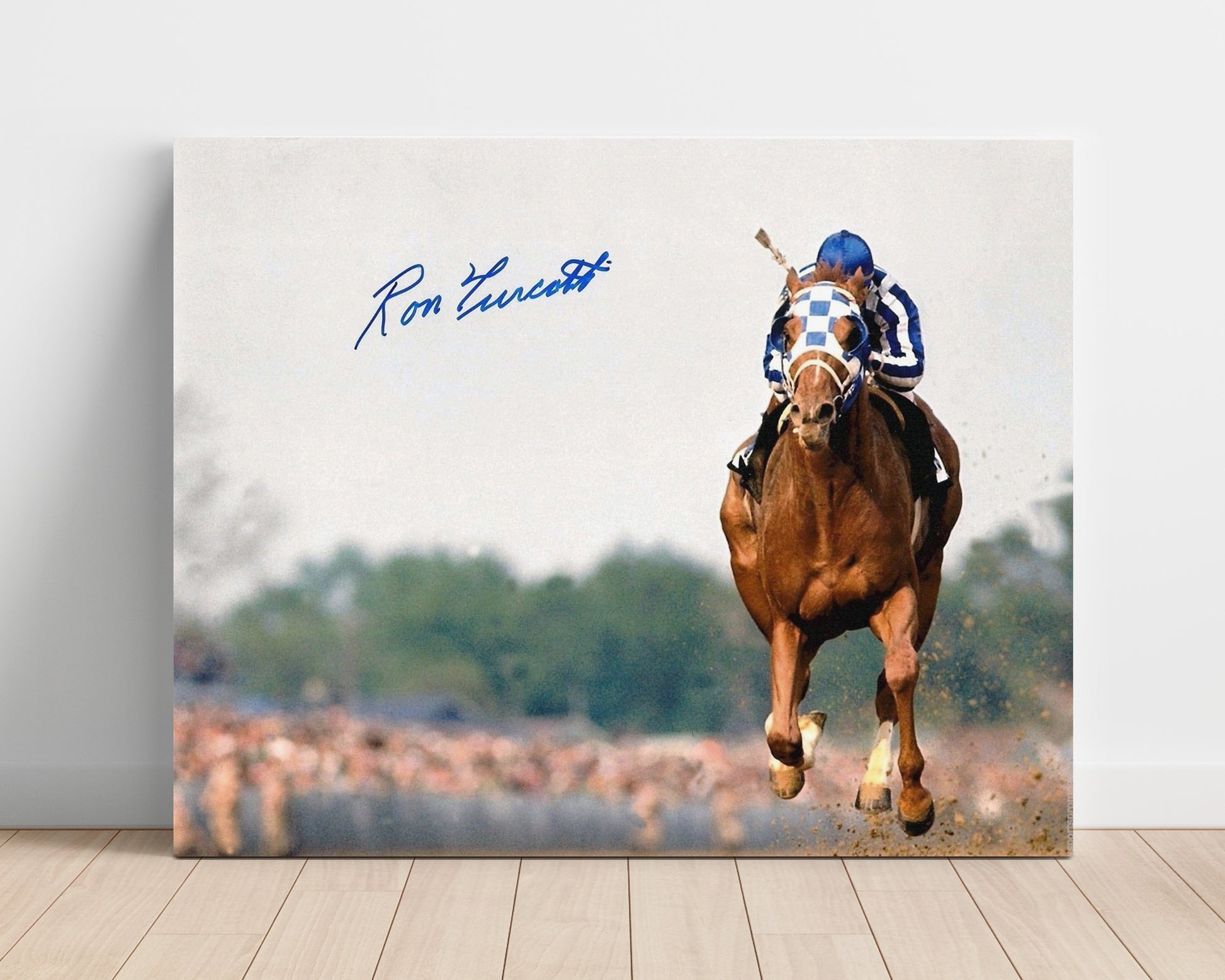 Ron Turcotte – Secretariat Triple Crown Jockey unframed semi-gloss poster print