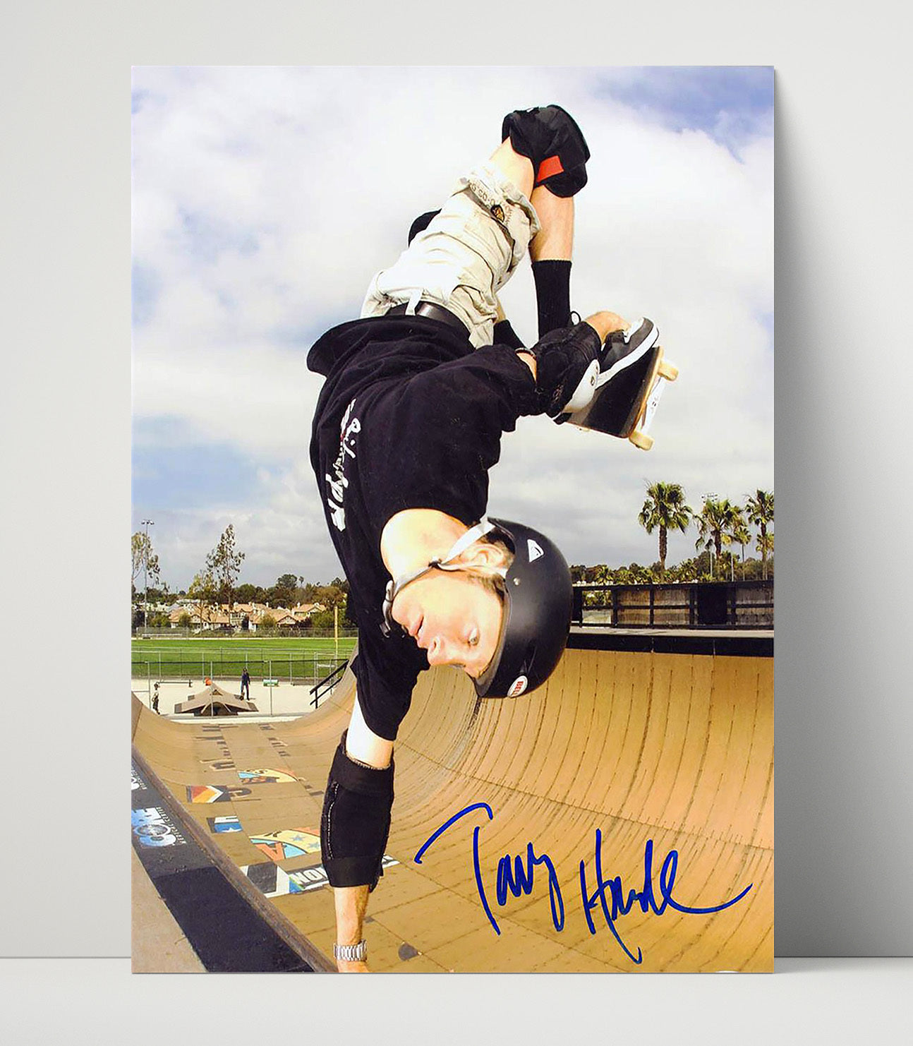 Tony Hawk – Skateboard Handplant unframed semi-gloss poster print
