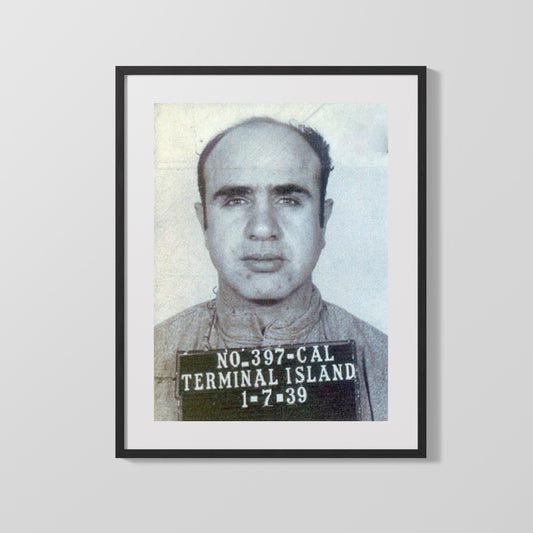 Celebrity Mug Shot - Al Capone - The Sequel to Crime