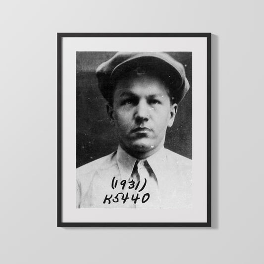 Celebrity Mug Shot - Baby Face Nelson - Outlaw with a Baby Face