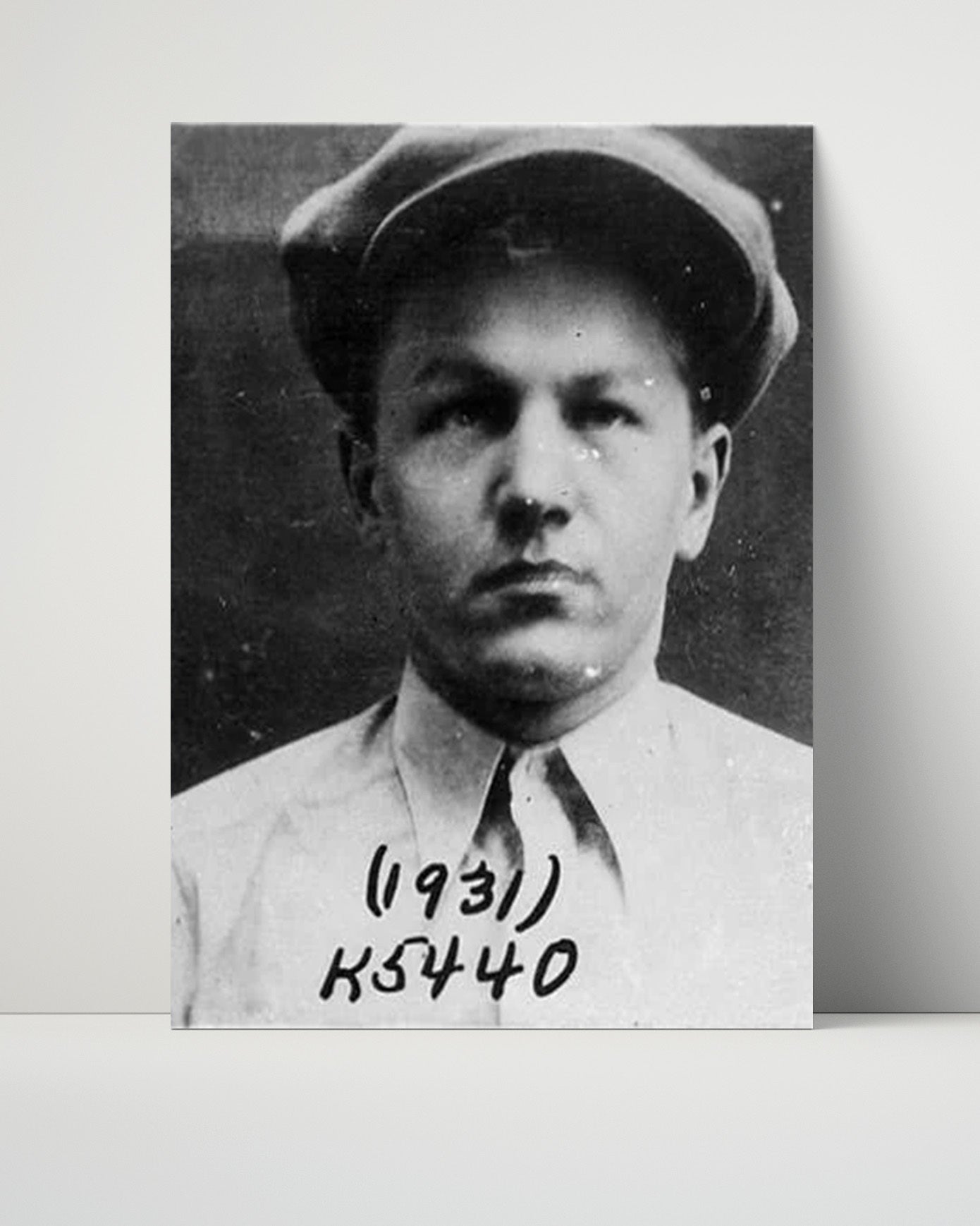 Celebrity Mug Shot Unframed- Baby Face Nelson - Outlaw with a Baby Face