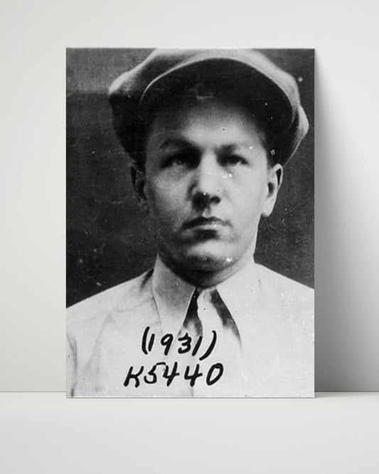 Celebrity Mug Shot Unframed- Baby Face Nelson - Outlaw with a Baby Face