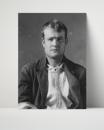 Celebrity Mug Shot Unframed- Butch Cassidy - The Sundance Booking